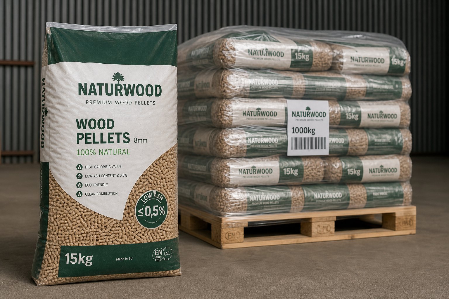 Пеллеты древесные в Бийске